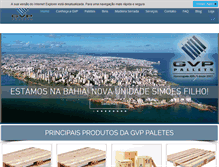 Tablet Screenshot of gvpbrasil.com.br